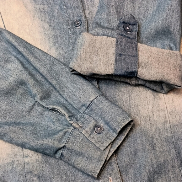 Cotton Express Soft Denim Shirt - Picture 5 of 5